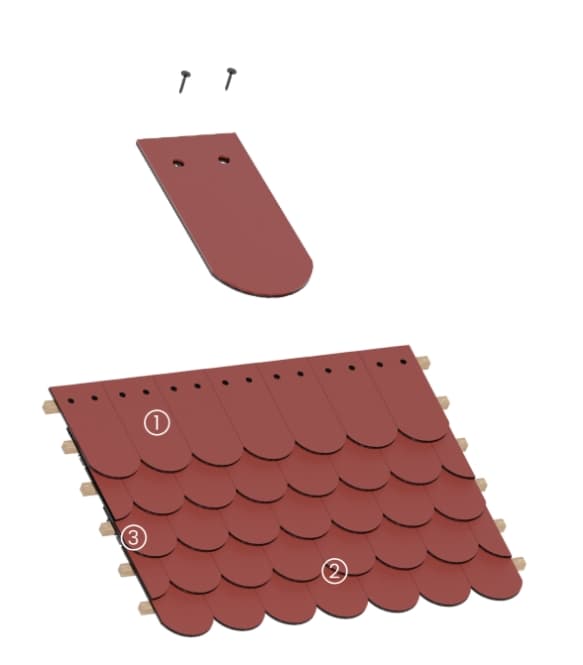 dachówki z ogniwami fotowoltaicznymi, łatwy montaż dachówki photonroof