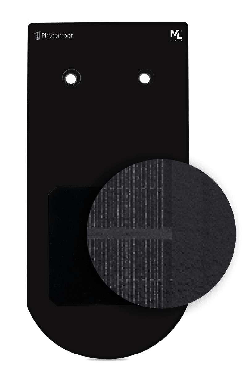 PURE - solar tile roof black